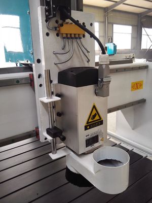 Машина CNC HQD ER32 разделяет деревянный участок 380V шпинделя 3 воздушного охлаждения 7.5Kw